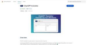 chatgpt translate